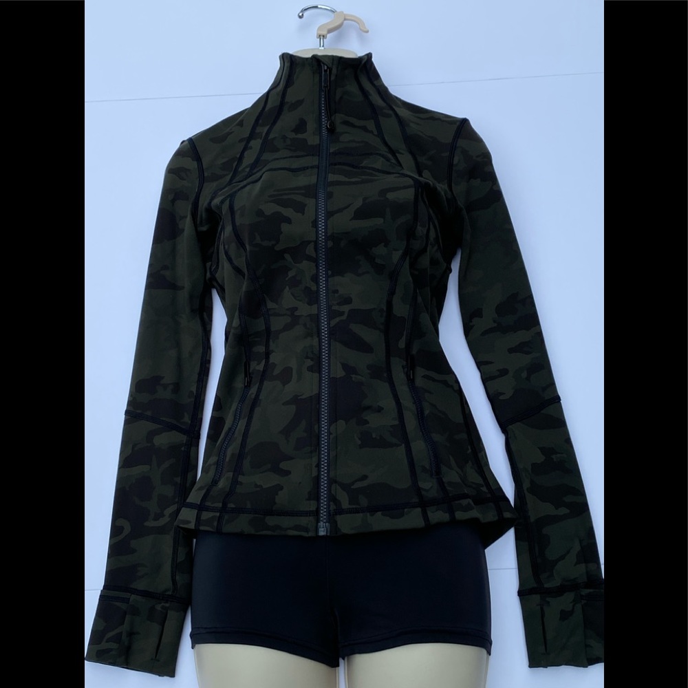 Lululemon Define Jacket Heritage 365 Camo Dark Olive